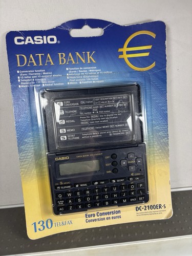 Casio data bank 2100er s - data, dc-2100er-s