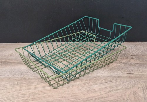 Vintage wire filing - wire, desk