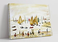 LS LOWRY, YACHTS- FRAMED