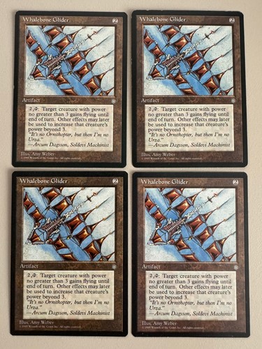 Whalebone glider mtg - 4x,
