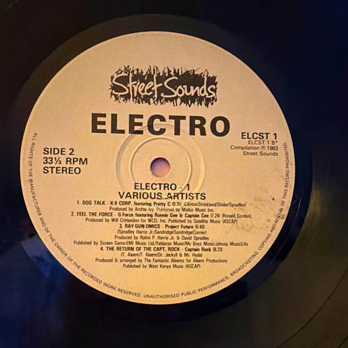 Street sounds electro 1 - sounds, 1"