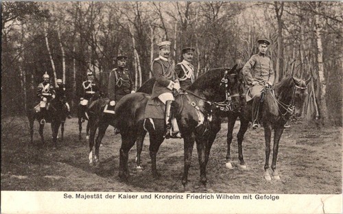 Berlin germany postcard - postcard, kaiser