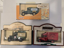 Days gone The whisky trail, Royal mail, minature vans x 3 by Lledo