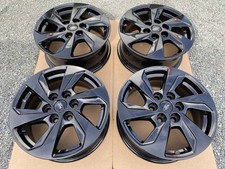 16" NEW SHAPE Ford Transit Custom 2023+ Alloys Wheels Rims REFURBISHED BLACK x4