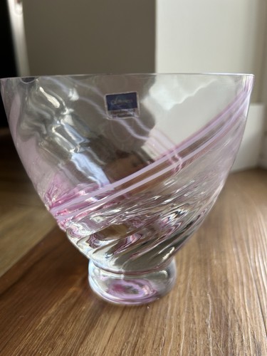 Caithness crystal pink swirl - pink,