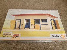 1999 Schleich 40164 Horse Stable Farm Toy Large Wooden Retired Rare Item Barn