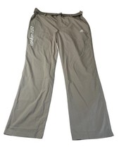 Adidas London 2012 Olympics VIK Trousers Belted Beige Men's Size XL Brand New