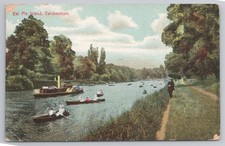 Boating scene, Eel Pie Island