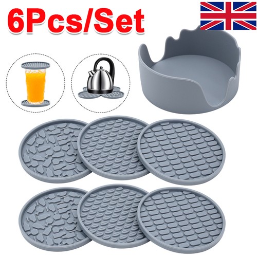 6pcs set 10cm non slip - 10cm, cup