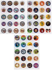 +++ WADDINGTONS POGS 1994 WPF SERIES POGS - 60 DIFFERENT +++