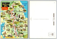 Vintage Pennine Way Map