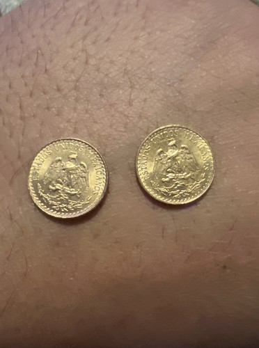 Pair uncirculated mexican - pair, of