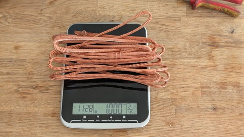 Over 1kg scrap copper wire - 1kg,