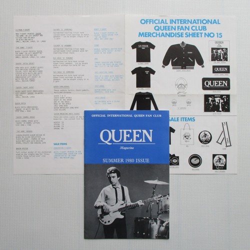 Queen fan club - magazine, summer