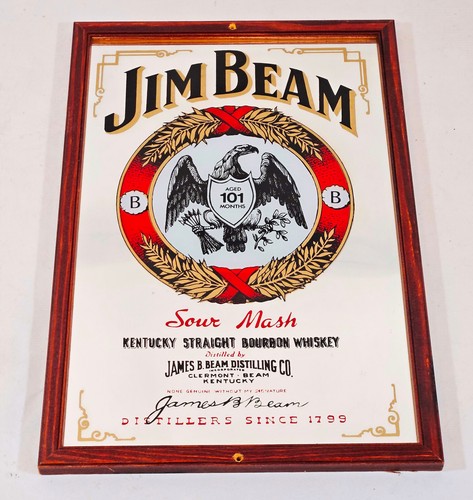 Jim beam whiskey - jim, mirror