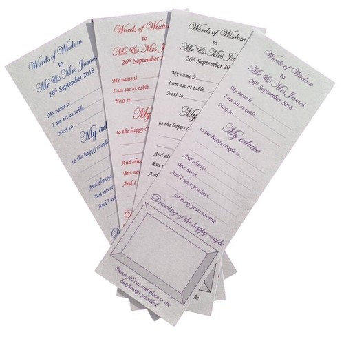 Personalised words of - x,