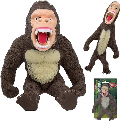 Stretchy gorilla toy animal - gorilla,