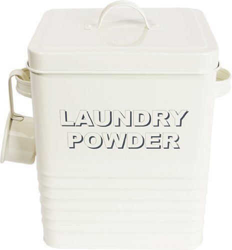 Laundry powder tin - storage, box