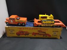 P649-MATCHBOX KING SIZE K-8-A PRIME MOVER,TRAILER  AND CATERPILLAR TRACTOR BOXED