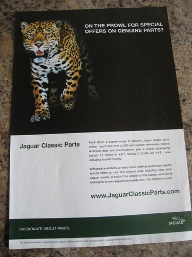 Jaguar classic parts the - classic, on