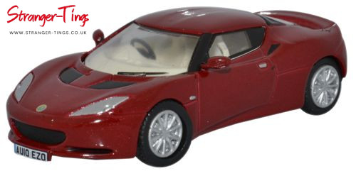 Oxford diecast lotus evora red - diecast,