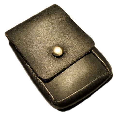 Leather handcuff case prison - leather,