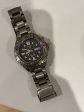 Seiko Titanium AGS Kinetic Divers Watch 5m43-0010