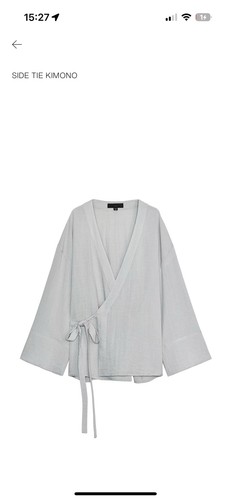 Zara side tie kimono - zara,