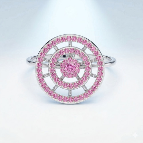 Natural certified ceylon pink - certified,