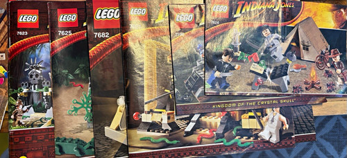 Lego indiana jones lot - jones, w/