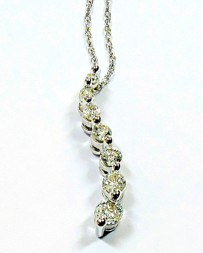 14k white gold 25ct round - gold, 0.25ct