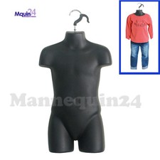 Mannequin Child Black Torso -