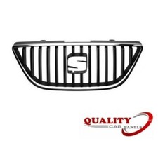 Front Bumper Top Centre Main Grille With Chrome Moulding Seat Ibiza 2008-2012