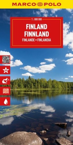 Finland marco polo - finland, map