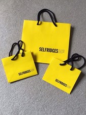 3 x Selfridges Gift Bags