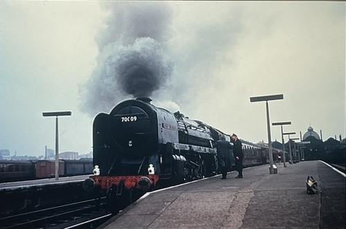 35mm slide steam loco - br,