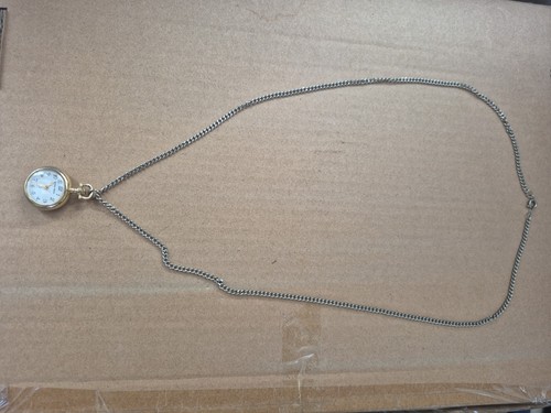 Brass fob watch with - with, 18"