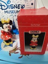 Vintage Disney Minnie Mouse Schmid Figurine Original Box  Ceramic Collectible