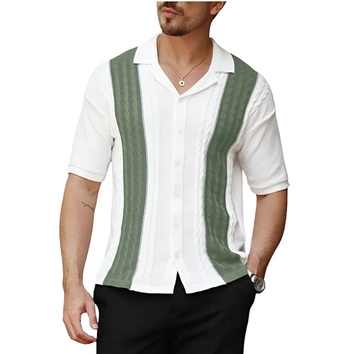 Men polo shirt sweater - shirt,