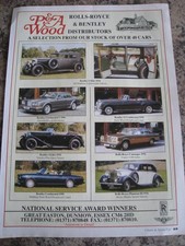 P&A WOOD ROLLS-ROYCE BENTLEY