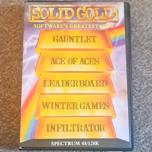 Solid gold spectrum 128k - gold, 48/128k