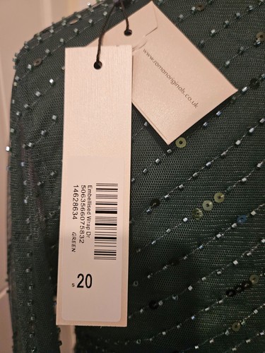 Roman originals green sequin - roman,