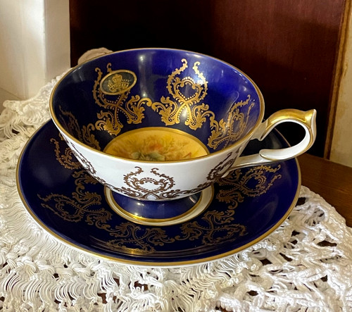Vintage aynsley orchard gold - vintage,