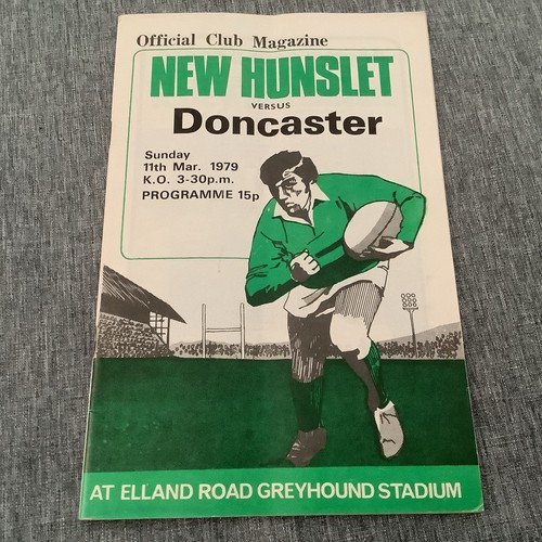 New hunslet doncaster rugby - v,