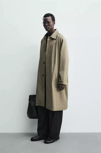 Zara trench coat nwt men - coat, men's