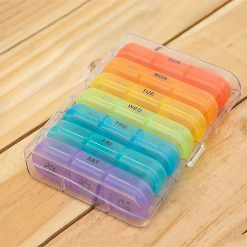 Day pill dispenser - 7,