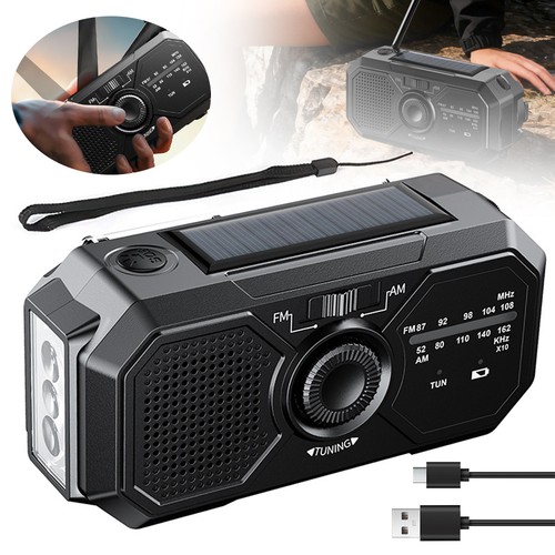 Solar wind emergency radio - wind, up