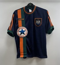 Newcastle United Away Football Shirt 1997/98 Adults Medium Adidas E766