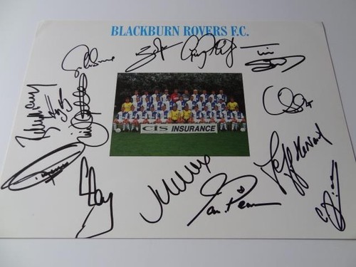 Blackburn rovers 1996 97 - blackburn, fc