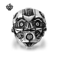 Silver ring stainless steel